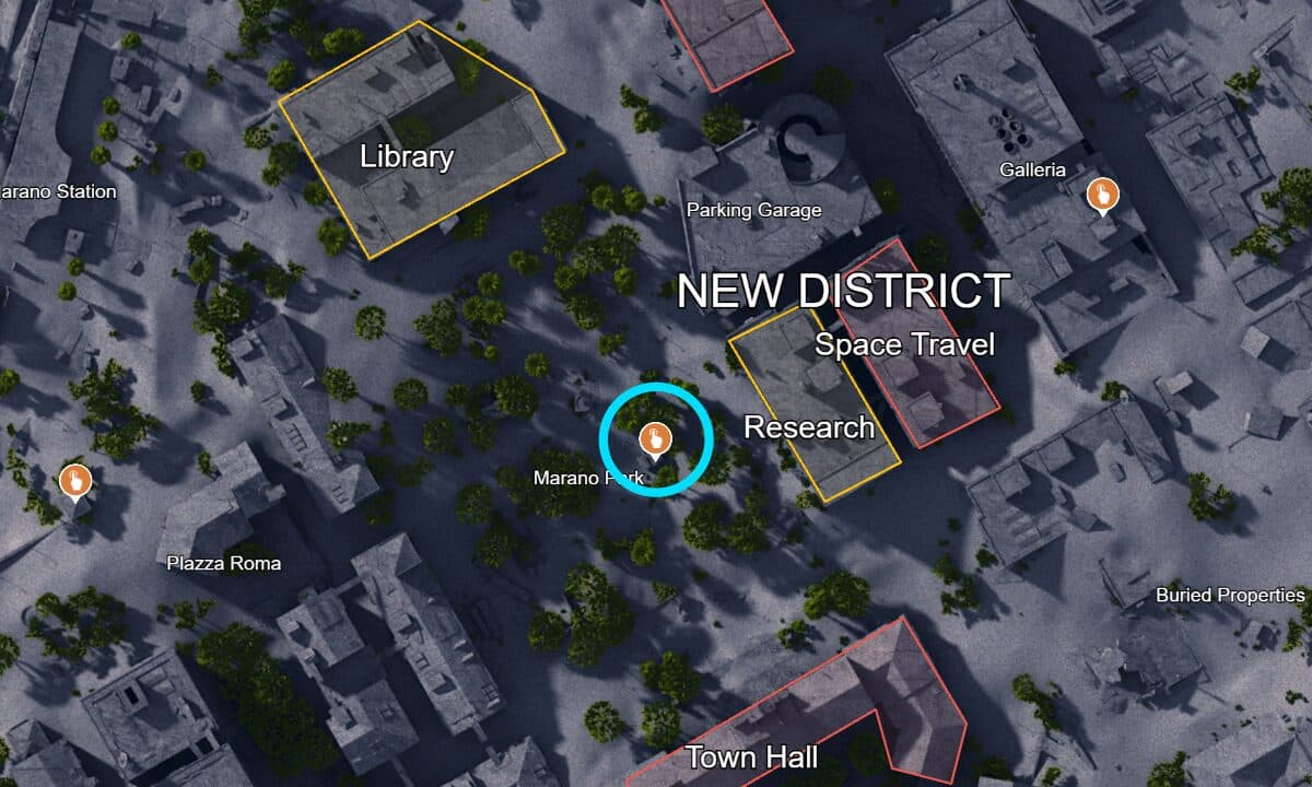 Button 4 location in Buried City