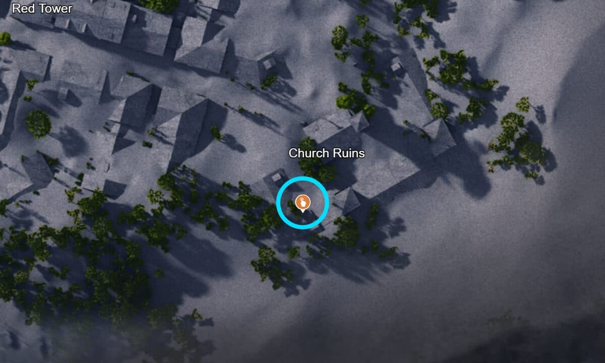 Button 12 location in Buried City