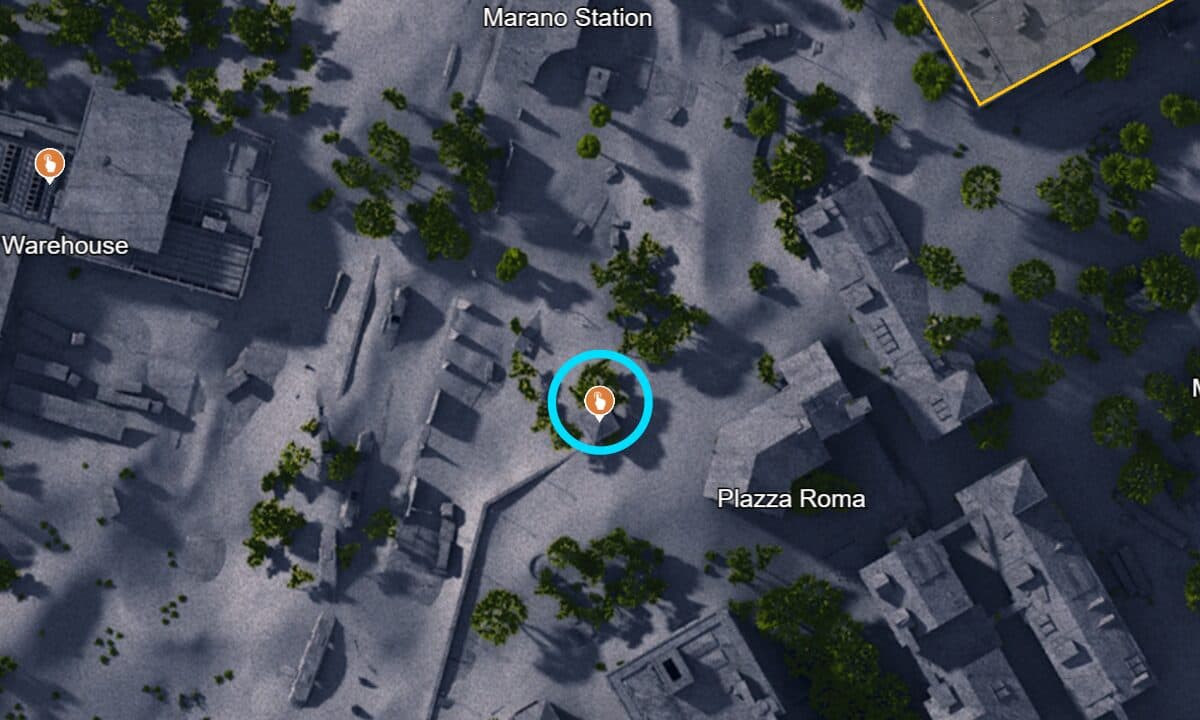 Button 14 location in Buried City