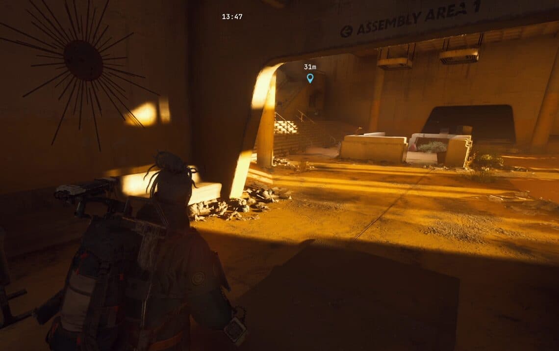 Arrival Building hall