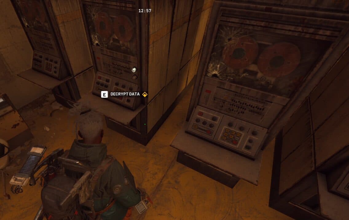 Arrival Building Magnetic Decryptor