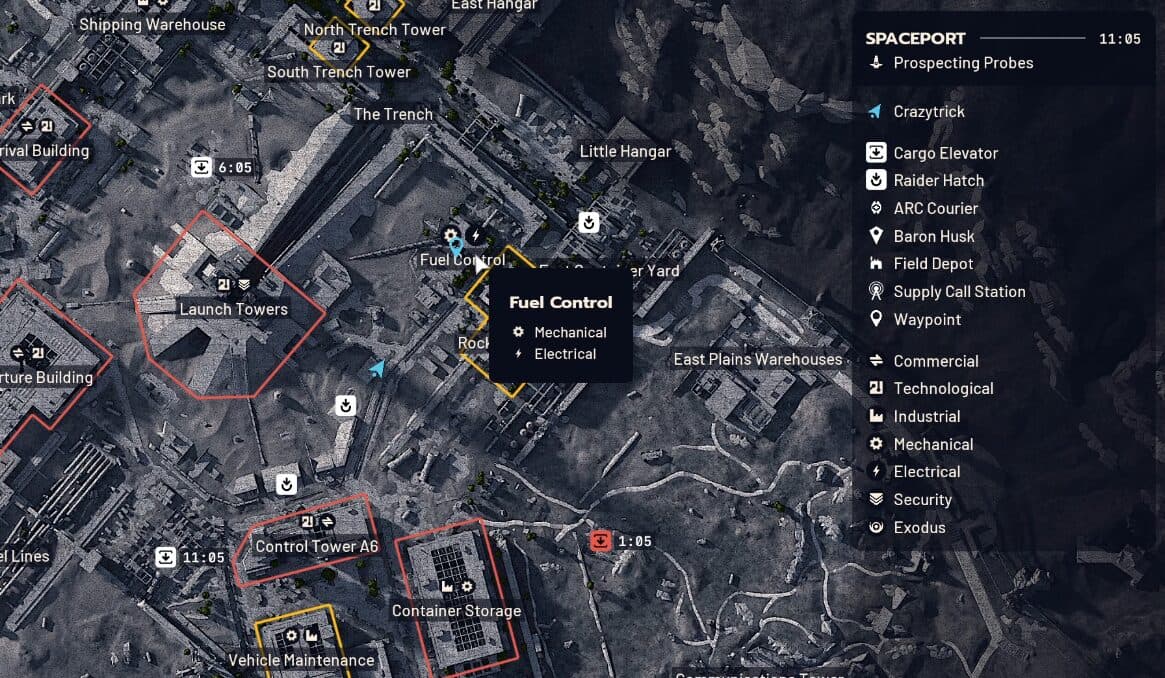 Fuel Control interactive map