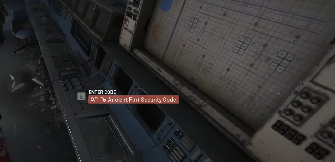 Gate Control Room console wall